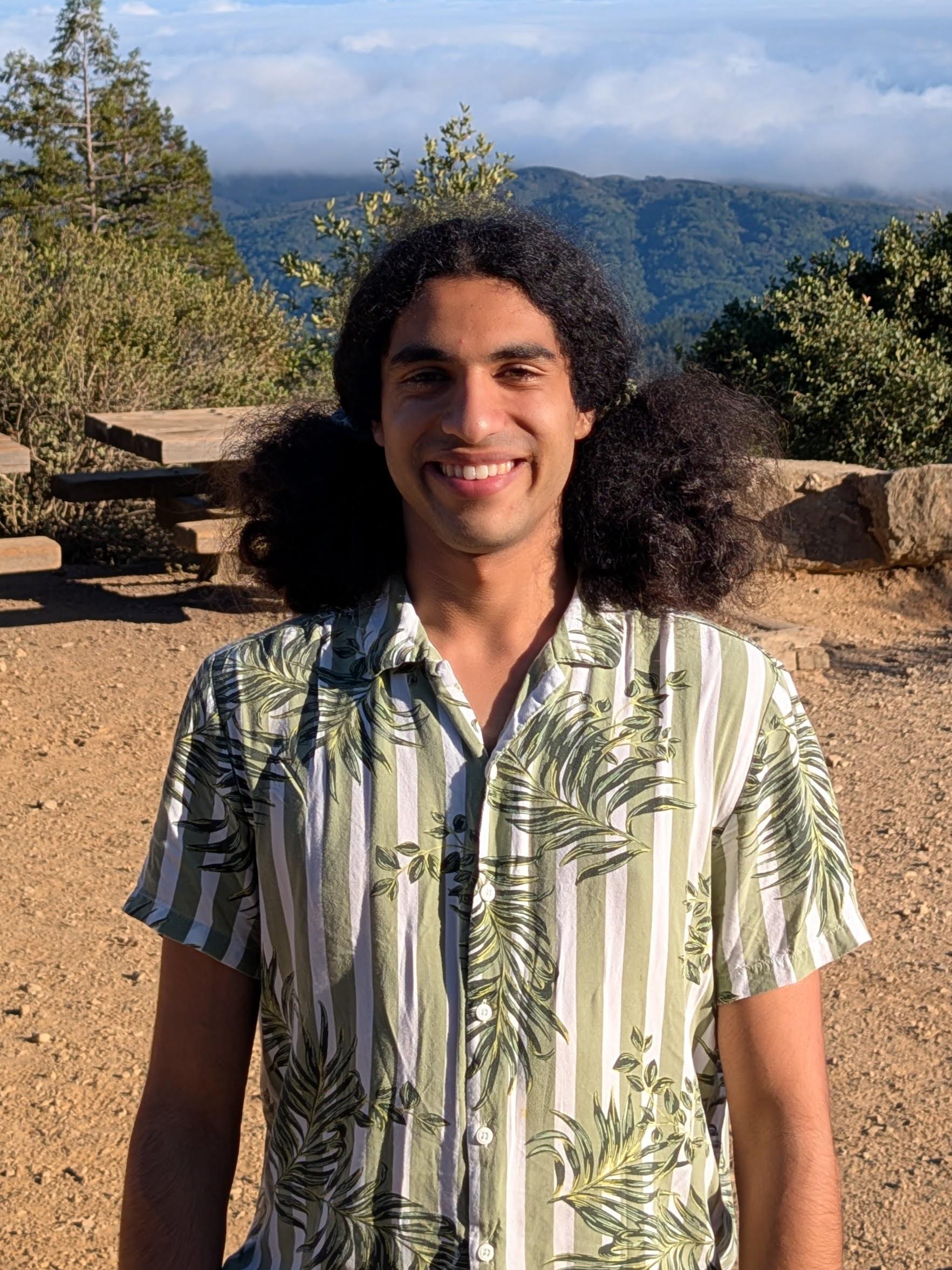 Me standing somewhere high up in Mt Tam park